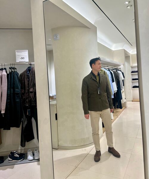 MUSINSA STANDARD(ムシンサスタンダード)の「テーパードチノパンツ【ベージュ】(その他パンツ・メンズ・その他・27/28/29/36/31/26/33/30/32/34/38)」の18枚目の写真