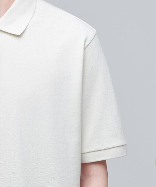MUSINSA STANDARD(ムシンサスタンダード)の「ベーシックピケポロシャツ【クリーム】(ポロシャツ・メンズ・その他・X-LARGE/XX-LARGE/XXX-LARGE/LARGE/MEDIUM/SMALL)」の7枚目の写真