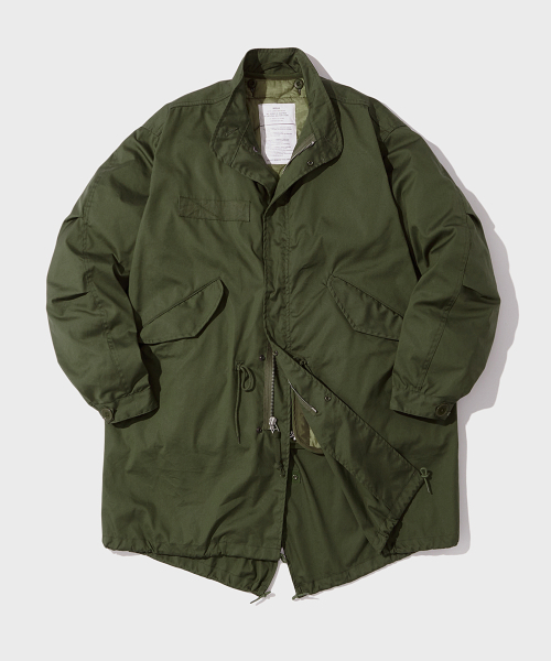 OUTSTANDING(アウトスタンディング)の「M-65 FISHTAIL PARKA_OLIVE(ミリタリージャケット・メンズ・その他・SMALL/MEDIUM/LARGE)」の1枚目の写真