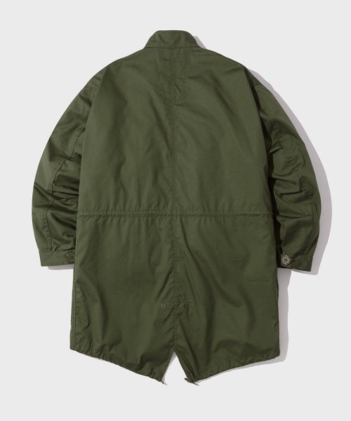 OUTSTANDING(アウトスタンディング)の「M-65 FISHTAIL PARKA_OLIVE(ミリタリージャケット・メンズ・その他・SMALL/MEDIUM/LARGE)」の3枚目の写真