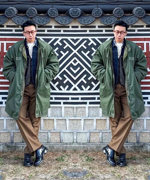 OUTSTANDING(アウトスタンディング)の「M-65 FISHTAIL PARKA_OLIVE(ミリタリージャケット・メンズ・その他・SMALL/MEDIUM/LARGE)」の12枚目の写真
