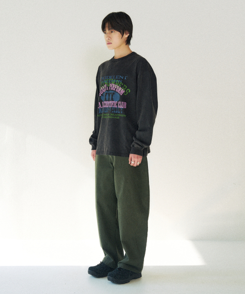 SLOWACID（スローアシッド）の「SAC ヴィンテージグラフィックロングスリーブ [ブラック]（Tシャツ/カットソー・メンズ・その他・SMALL/MEDIUM/LARGE）」の4枚目の写真