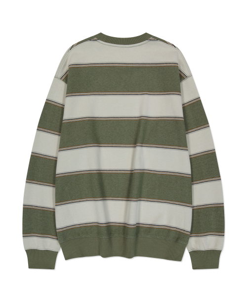 Wacky WiLLy(ワッキーウィリー)の「ビッグストライプスウェットグリーン(スウェット・レディース・その他・LARGE/X-LARGE/MEDIUM)」の3枚目の写真