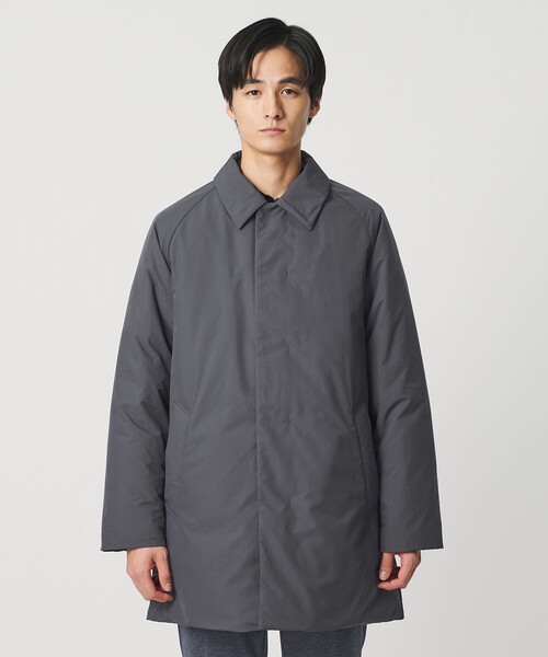 ADS ショートダウン バルカラーコート 撥水（ダウンジャケット/コート