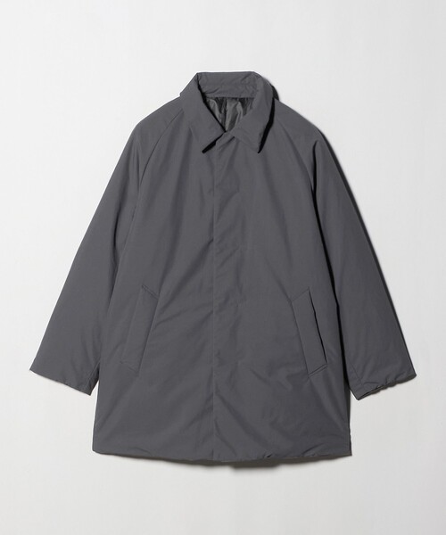 UNITED ARROWS（ユナイテッドアローズ）の「ADS ショートダウン バルカラーコート 撥水（ダウンジャケット/コート・メンズ・ブラック/ダークグレー・S/M/L/XL）」の14枚目の写真