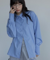 VACANCY | ロゴ刺繍バリモア襟配色シャツ(シャツ/ブラウス)