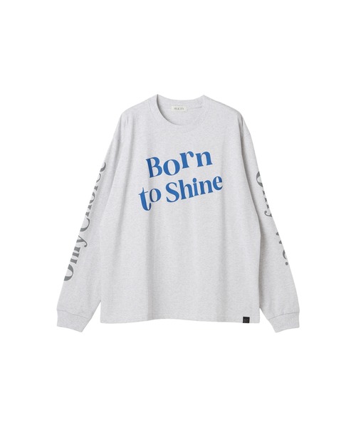 FELICITY(フェリシティ)の「Born Long L/T-Shirt(Tシャツ/カットソー・レディース・ホワイト/サンドグレー/レッド・2)」の2枚目の写真