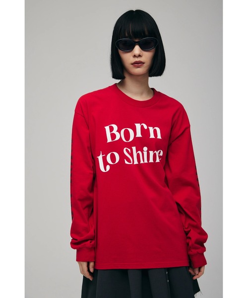 FELICITY(フェリシティ)の「Born Long L/T-Shirt(Tシャツ/カットソー・レディース・ホワイト/サンドグレー/レッド・2)」の3枚目の写真