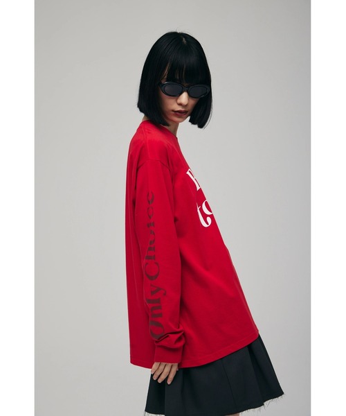 FELICITY(フェリシティ)の「Born Long L/T-Shirt(Tシャツ/カットソー・レディース・ホワイト/サンドグレー/レッド・2)」の9枚目の写真
