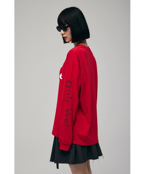 FELICITY(フェリシティ)の「Born Long L/T-Shirt(Tシャツ/カットソー・レディース・ホワイト/サンドグレー/レッド・2)」の11枚目の写真