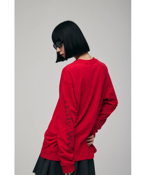 FELICITY(フェリシティ)の「Born Long L/T-Shirt(Tシャツ/カットソー・レディース・ホワイト/サンドグレー/レッド・2)」の12枚目の写真