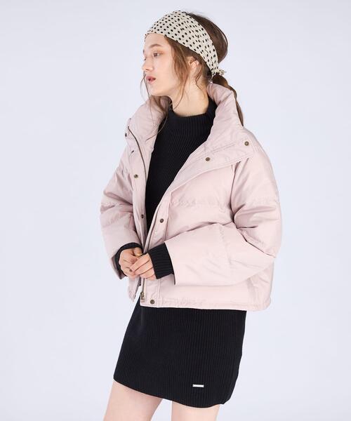 タフタショートダウンジャケット（ダウンジャケット/コート）｜To b