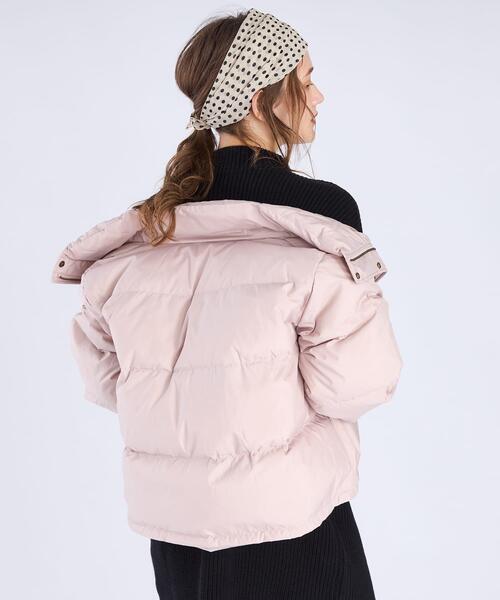 TO b. by agnès b.　タフタ　ダウンジャケット　アニエスベー タフタショートダウンジャケット（ダウンジャケット/コート）｜To b