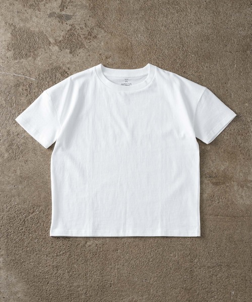 ADAMASTE(アダマスト)の「半袖Tシャツ(Tシャツ/カットソー・メンズ・ホワイト×ブラック・MEDIUM)」の2枚目の写真
