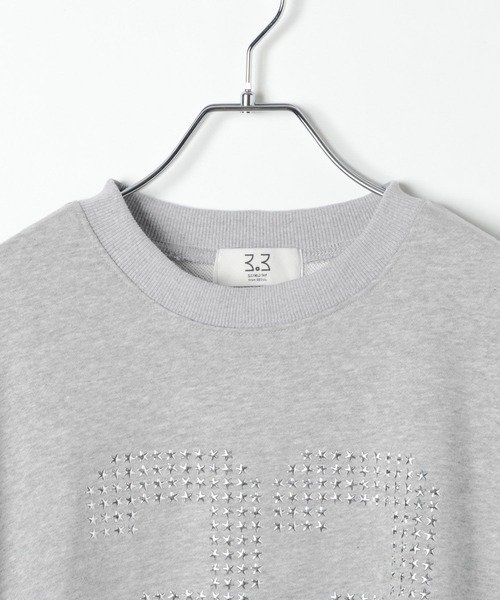 3.3 Field Trip （3.3フィールドトリップ）の「3.3 Field Trip／スタースタッズナンバープルオーバー（スウェット・レディース・ブラック/グレー・FREE）」の12枚目の写真