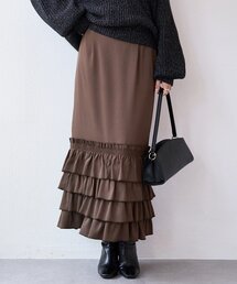 RIVE DROITE | 【着映え◎】フリルタイトスカート(スカート)