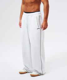 HDEX（エイチデックス）の「コントラストスウェットパンツ (メランジホワイト)（その他パンツ）」