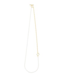 ISOLATION（アイソレーション）の「ISOLATION / コンビネーション ロングネックレス シルバー×ゴールド ILN-0139（ネックレス）」