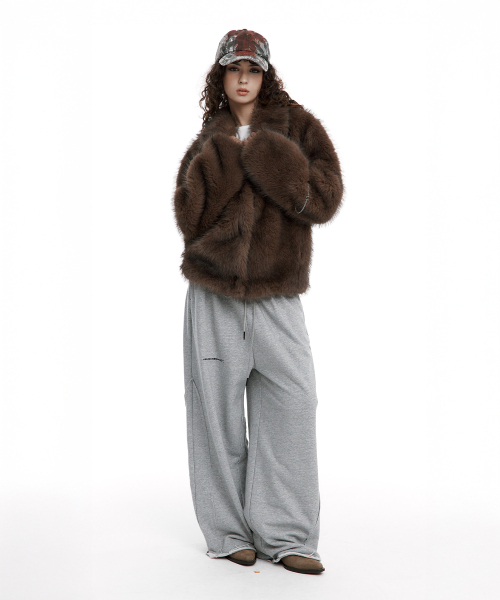 ROUGHNECK(ラフネック)の「モカフェイクファージャケット(ムートンコート・レディース・その他・SMALL/MEDIUM)」の13枚目の写真