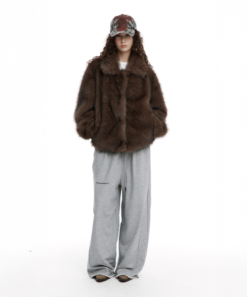 ROUGHNECK(ラフネック)の「モカフェイクファージャケット(ムートンコート・レディース・その他・SMALL/MEDIUM)」の10枚目の写真