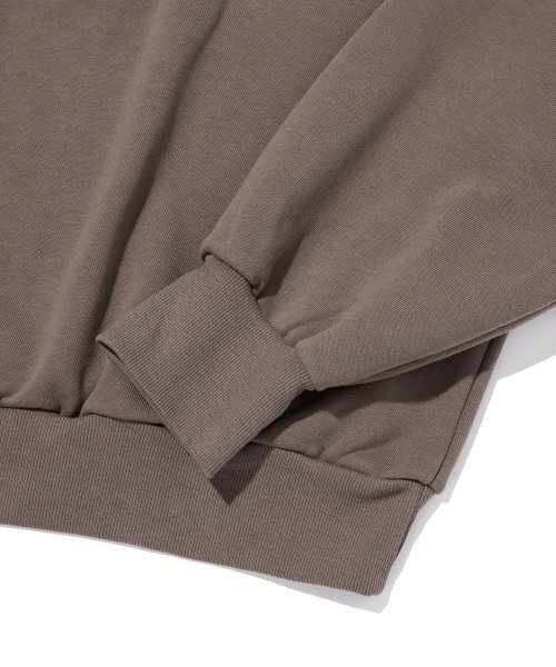suade（スエード）の「HALF ZIP UP [MOCHA BROWN]（スウェット・レディース・その他・FREE）」の5枚目の写真