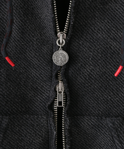 ARIES(アリーズ)の「ARIES / アリーズ AGED REVERSO TEMPLE ZIP THROUGH HO(パーカー・レディース・ブラック・FREE)」の4枚目の写真