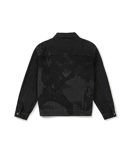 MMLG（エムエムエルジー）の「[Mmlg] MY HERO DENIM JACKET (BLACK)（デニムジャケット・レディース・その他・SMALL/MEDIUM/LARGE/X-LARGE）」の7枚目の写真