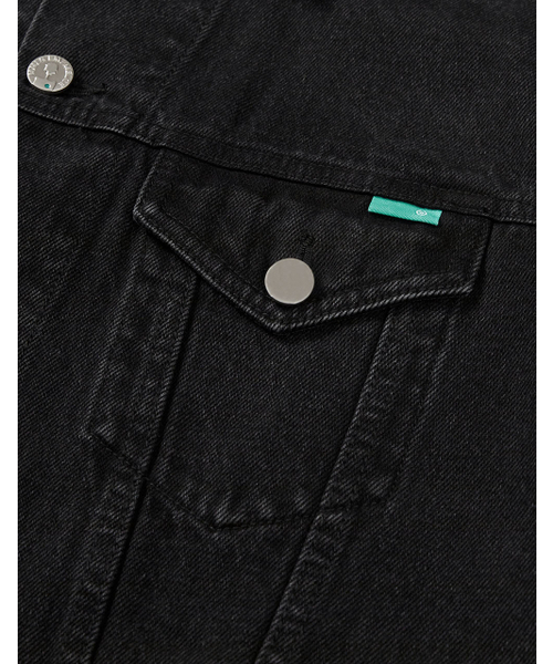 MMLG（エムエムエルジー）の「[Mmlg] MY HERO DENIM JACKET (BLACK)（デニムジャケット・レディース・その他・SMALL/MEDIUM/LARGE/X-LARGE）」の9枚目の写真