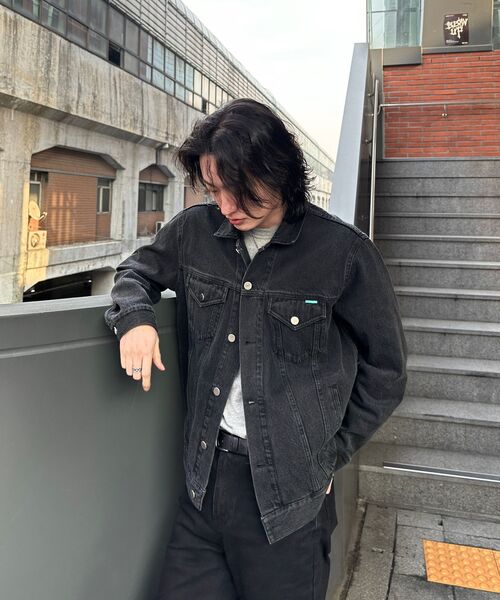 MMLG（エムエムエルジー）の「[Mmlg] MY HERO DENIM JACKET (BLACK)（デニムジャケット・レディース・その他・SMALL/MEDIUM/LARGE/X-LARGE）」の6枚目の写真