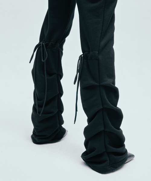 S SY（エスエスワイ）の「カーテンプラフレアバックストリングトレーニングパンツ（スウェットパンツ・レディース・その他・SMALL/MEDIUM）」の3枚目の写真