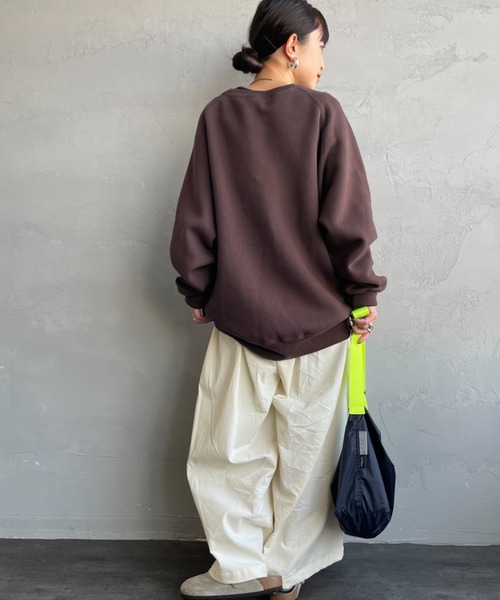 Americana/アメリカーナ] GAME ON フロッキーロゴ ボリュームスリーブ