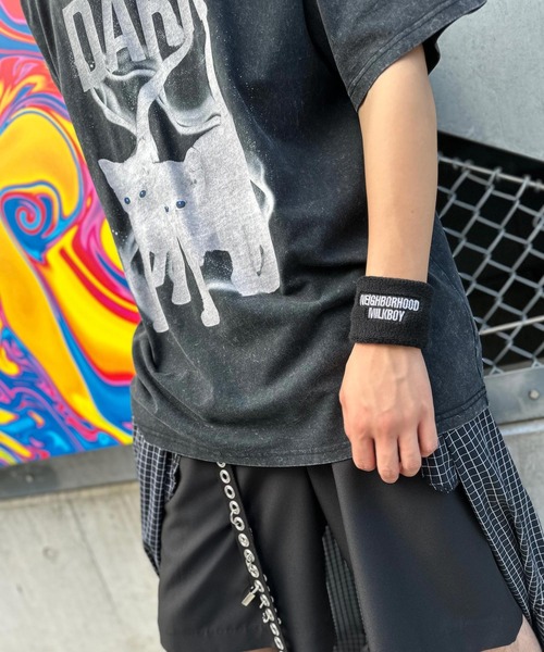 MILKBOY(ミルクボーイ)の「NEIGHBORHOOD x MILKBOY リストバンド(バングル/リストバンド・レディース・A・FREE)」の2枚目の写真