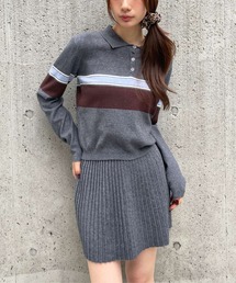 3.3 Field Trip  | 3.3 Field Trip／ポロニットセットアップ(ニット/セーター)