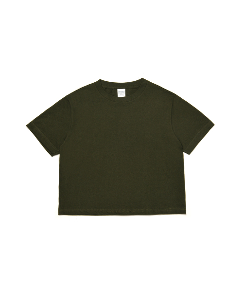 C WEAR BY THE GENIUS（シーウェアバイザジーニアス）の「メンズ クロップTシャツ カーキ（Tシャツ/カットソー・メンズ・その他・SMALL/MEDIUM/LARGE/X-LARGE/XX-LARGE/X-SMALL）」の12枚目の写真