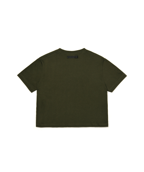 C WEAR BY THE GENIUS（シーウェアバイザジーニアス）の「メンズ クロップTシャツ カーキ（Tシャツ/カットソー・メンズ・その他・SMALL/MEDIUM/LARGE/X-LARGE/XX-LARGE/X-SMALL）」の11枚目の写真