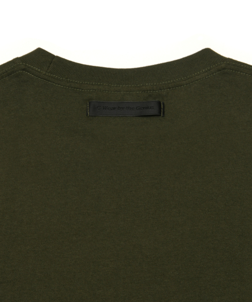 C WEAR BY THE GENIUS（シーウェアバイザジーニアス）の「メンズ クロップTシャツ カーキ（Tシャツ/カットソー・メンズ・その他・SMALL/MEDIUM/LARGE/X-LARGE/XX-LARGE/X-SMALL）」の10枚目の写真