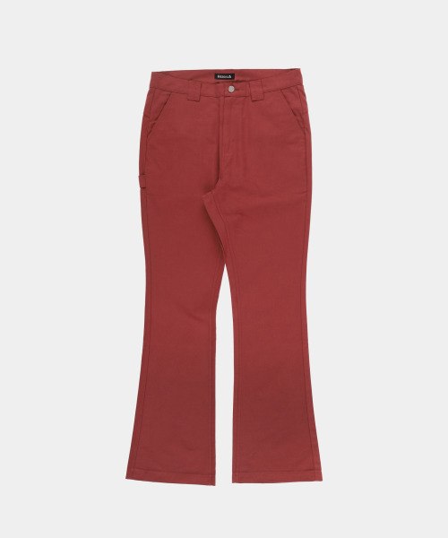 HEISAN(ハイサン)の「スナップボタンブーツカットパンツレッド(その他パンツ・レディース・その他・SMALL/MEDIUM/LARGE)」の1枚目の写真
