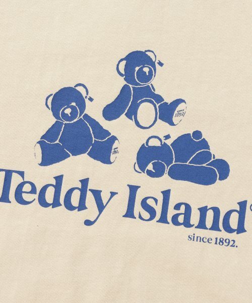 TEDDYISLAND（テディアイランド）の「スリーテディ 半袖アイボリー（Tシャツ/カットソー・メンズ・その他・MEDIUM/LARGE）」の5枚目の写真