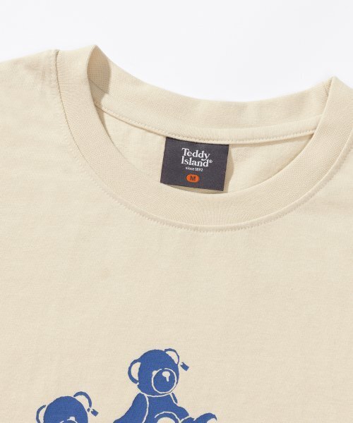 TEDDYISLAND（テディアイランド）の「スリーテディ 半袖アイボリー（Tシャツ/カットソー・メンズ・その他・MEDIUM/LARGE）」の6枚目の写真