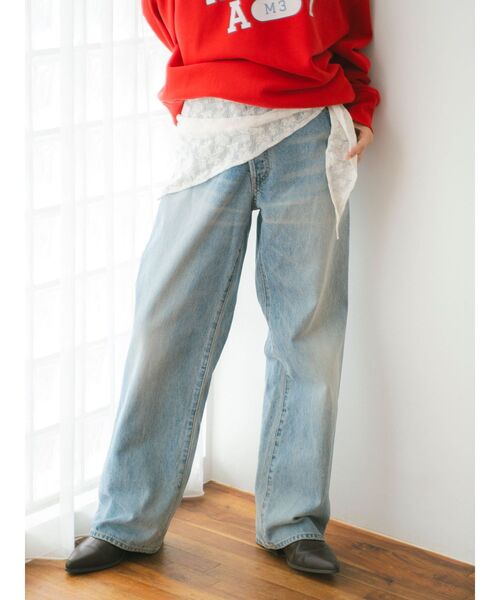 Ungrid（アングリッド）の「レーススカーフ（ストール/ショール・レディース・オフホワイト/ブラック・FREE）」の3枚目の写真