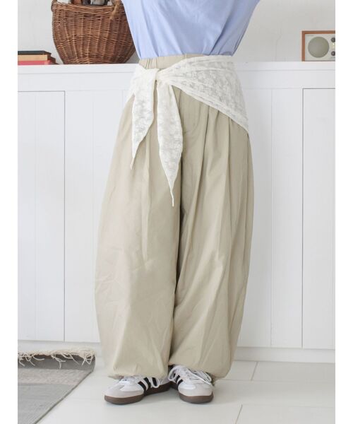 Ungrid（アングリッド）の「レーススカーフ（ストール/ショール・レディース・オフホワイト/ブラック・FREE）」の8枚目の写真