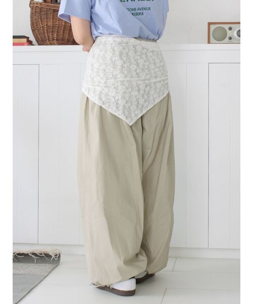 Ungrid（アングリッド）の「レーススカーフ（ストール/ショール・レディース・オフホワイト/ブラック・FREE）」の9枚目の写真