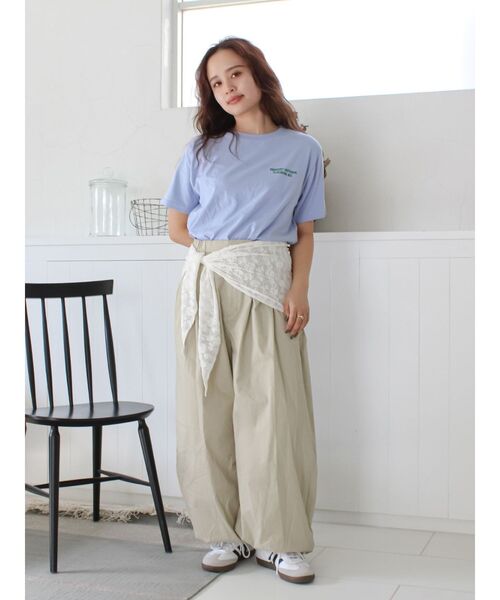 Ungrid（アングリッド）の「レーススカーフ（ストール/ショール・レディース・オフホワイト/ブラック・FREE）」の10枚目の写真