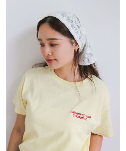 Ungrid（アングリッド）の「レーススカーフ（ストール/ショール・レディース・オフホワイト/ブラック・FREE）」の13枚目の写真