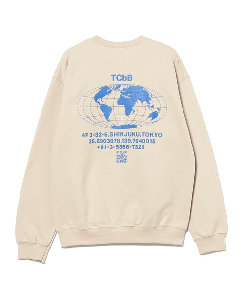 TOKYO CULTUART by BEAMS（トウキョウカルチャートバイビームス）の「TOKYO CULTUART by BEAMS / TCbB SHOP Sweat shirt（スウェット・メンズ・ブラウン系その他/ダークブラウン・LARGE/X-LARGE/MEDIUM/SMALL）」の5枚目の写真