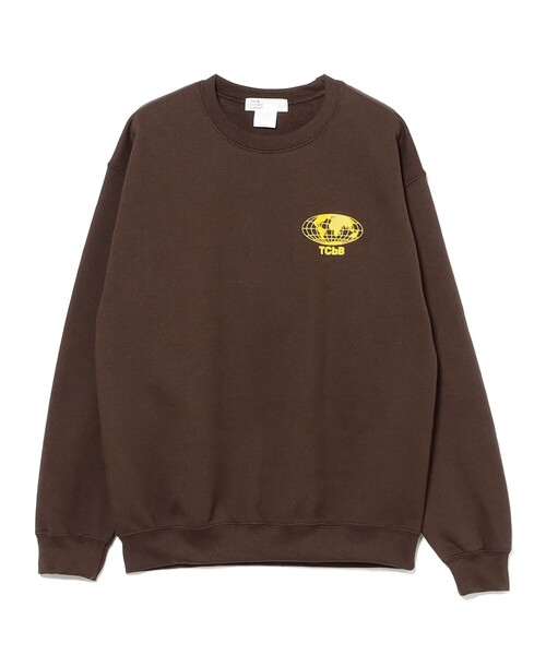 TOKYO CULTUART by BEAMS（トウキョウカルチャートバイビームス）の「TOKYO CULTUART by BEAMS / TCbB SHOP Sweat shirt（スウェット・メンズ・ブラウン系その他/ダークブラウン・LARGE/X-LARGE/MEDIUM/SMALL）」の12枚目の写真