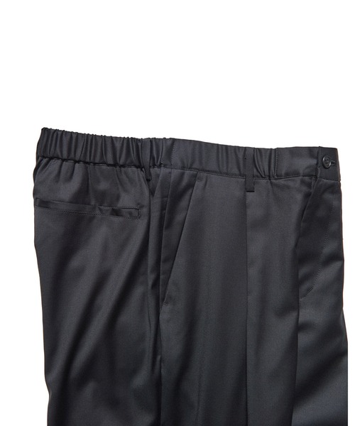 SOPHNET.(ソフネット)の「LORO PIANA EASY SLACKS(スラックス・メンズ・ブラック/グレー・3/2/1/4/5)」の7枚目の写真