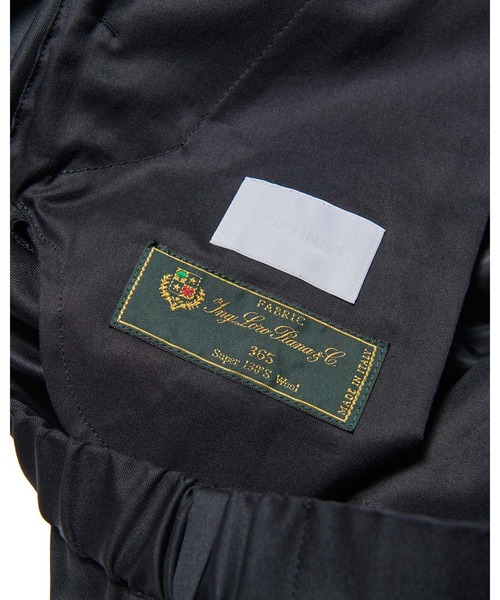 SOPHNET.(ソフネット)の「LORO PIANA EASY SLACKS(スラックス・メンズ・ブラック/グレー・3/2/1/4/5)」の8枚目の写真