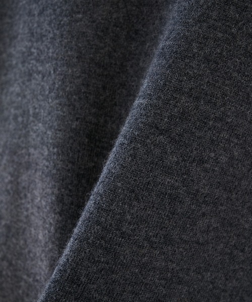 STUDIOUS（ステュディオス）の「【STUDIOUS】CASHMERE WOOL CREWNECK KNIT（ニット/セーター・メンズ・ブラック/ホワイト/ブラウン/レッド/ダークグレー/ベージュ・1/2/3）」の14枚目の写真