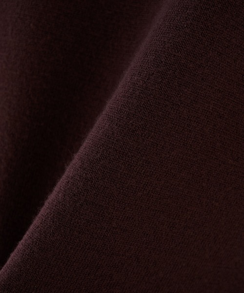 STUDIOUS（ステュディオス）の「【STUDIOUS】CASHMERE WOOL CREWNECK KNIT（ニット/セーター・メンズ・ブラック/ホワイト/ブラウン/レッド/ダークグレー/ベージュ・1/2/3）」の18枚目の写真